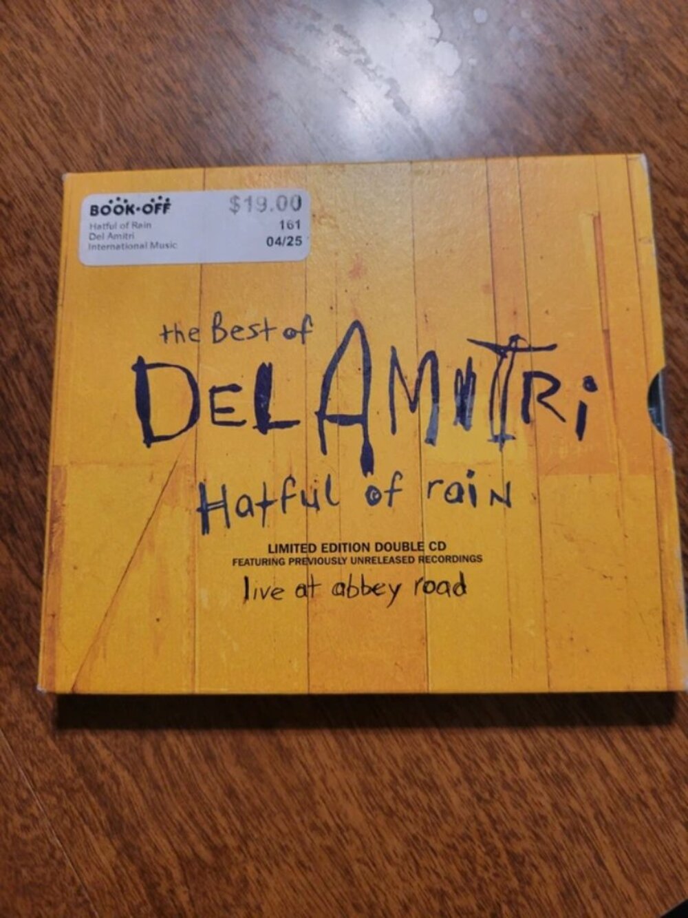 CD, 1998 2 Disc Best if Del Amitri